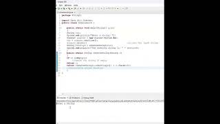 Java Program to swap two string variables without using third or temp variable.