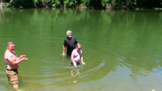 Baptiism at the River by Pastor Bob Joyce