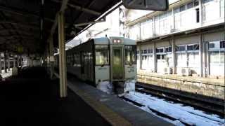 【HD】キハ110系 長野駅発車　Kiha 110 series  Nagano station