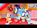 BLUEY Toy's Helping Journey: How Jealous Bluey Becomes a Good Kid? - Learning Videos For Kids!