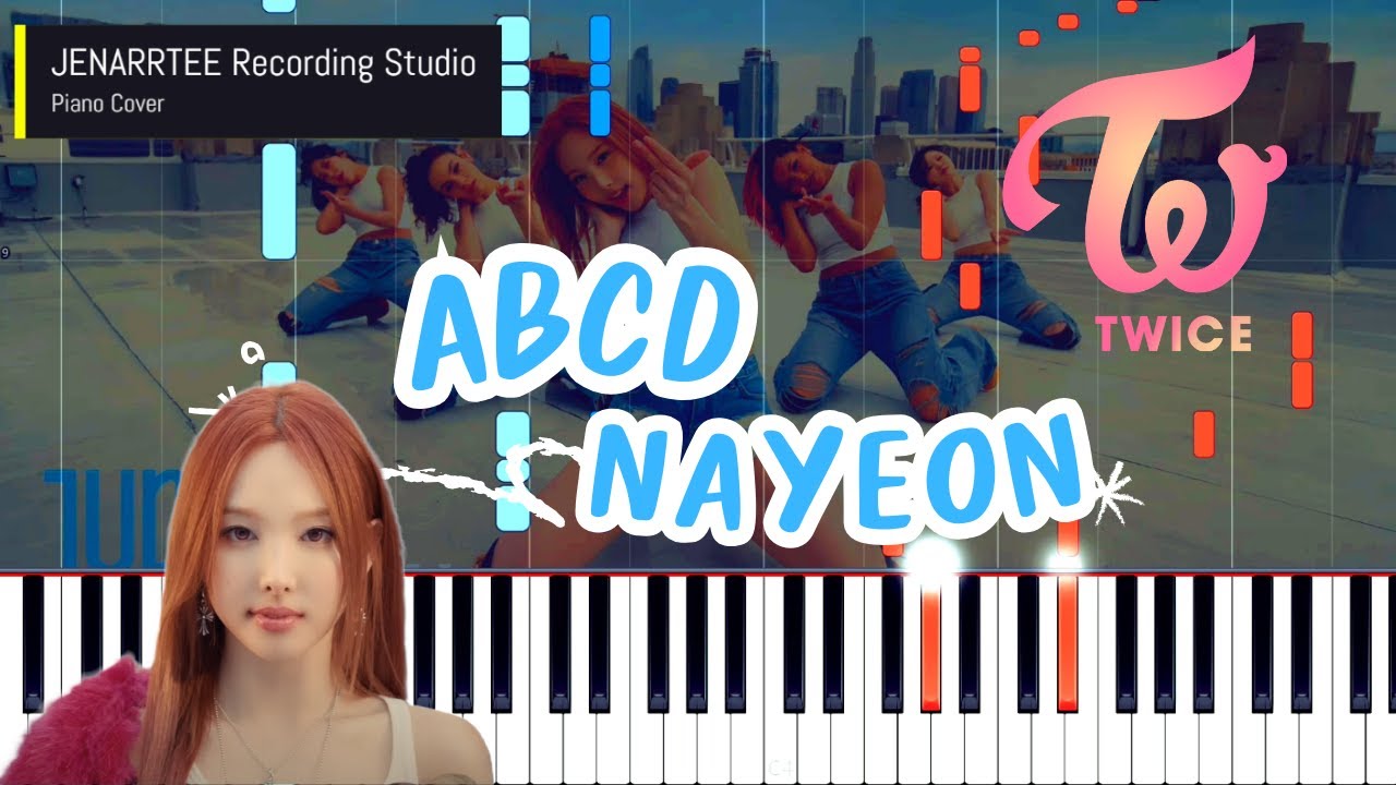 Nayeon Abcd Piano Cover Youtube