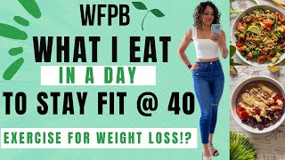 What I eat in a day to stay fit & healthy| Soba noodles Stir Fry | WFPB vegan weight loss #vegan