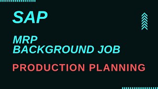 How to create Background Job for MRP | SAP MRP Background Job | Learn to create by yourself