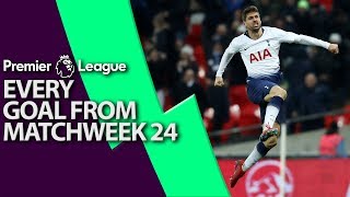 Every goal from Premier League Matchweek 24 | NBC Sports