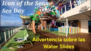 Sea Day en Icon of the Seas 2024. Nuestro dia en alta mar disfrutando del Parque 