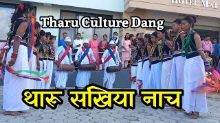 सखिया नाच || Tharu Culture || लोपोन्मुख थारू नृत्य || Dang Village || दाङ घोराही ||