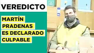 Martín Pradenas es culpable: Tribunal entrega el veredicto en juicio en su contra