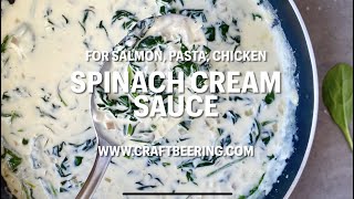 Spinach Cream Sauce