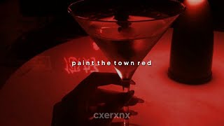 doja cat - paint the town red (slowed + reverb)