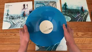 Radiohead ‎– OK Computer OKNOTOK 1997 2017 | Vinyl Unboxing (Blue Vinyl)