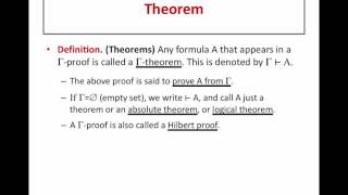 1.4 Definition of Theorem