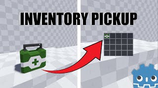 Godot 3D FPS Inventory System – Part 4 | Adding Items To The Inventory