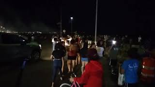 Cops storming kids at Hampton Beach July 4th 2020