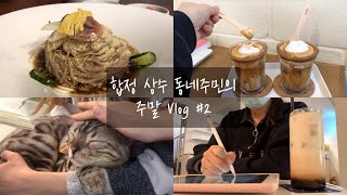 [VLOG] 합정,상수 주민의 맛집 카페 탐방하는 주말 브이로그 2탄☕️ | 직장인 휴일 | 고양이카페 | 아이패드공부 | 합정카페추천 | 핫플소개 | 오츠커피 | 멘멘츠케멘