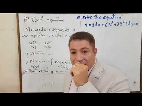 Differential Equations Part 7 - YouTube