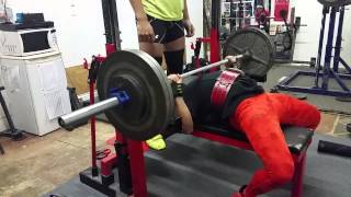 W12 D3 - 111kg/245lb BENCH PRESS AMRAP PR!