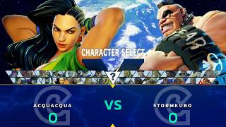 SFV: Acqua vs. StormKubo - Capcom Cup 2017 LCQ Top 8 - CPT 2017