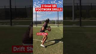 3 Great QB FOOTWORK DRILLS