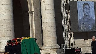 El Panteón Nacional de Portugal recibe los restos mortales de Eusébio