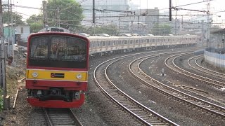 【ジャカルタの鉄道】 ２０５系 ８連化されたハエ３１編成　Part-1