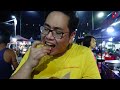 street food tour in hantharwaddy night market bago city freedom of life by ko omm 🤤