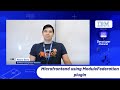 Microfrontend using ModuleFederation plugin. Nacho Sainz. Nextiva #Developer #TalentLand