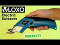 Electric Scissors from VLOXO cut Cardboard Vinyl Flooring Aluminum and more!