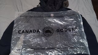 CANADA GOOSE UNBOXING (NAVY BLUE) 1:1 private vendors!!📦👇