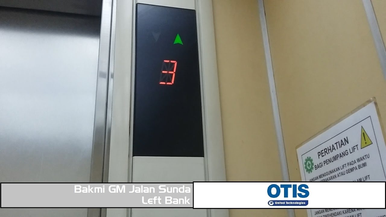 Old OTIS Elevator At Bakmi GM Sarinah Jalan Sunda (Left Bank) - YouTube