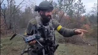 Footage of Ukrainian troops downing a Russian DJI Mavicpro drone using EDM4S Anti-Drone gun.