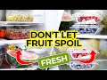 Keep Fruit & Berries Fresh For a Long Time | Food Storage Tips