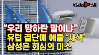 “우리 망하란 말이냐” 유럽 결단에 애플 ‘사색’ 삼성은 회심의 미소 [여의도튜브 / 머니투데이방송]