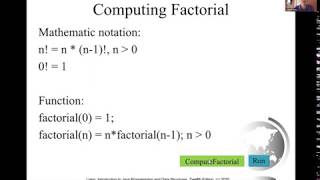 Daniel Liang Java Sections 18.1 and 18.2
