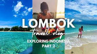 EXPLORING LOMBOK W/ BALI BELLY🤮: Gili Islands, Snorkelling w/ Turtles, & Sunset on Black Sand Beach