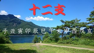 【十二支】子　丑　寅　卯　辰　巳　午　未　申　酉　戌　亥　を覚えよう！