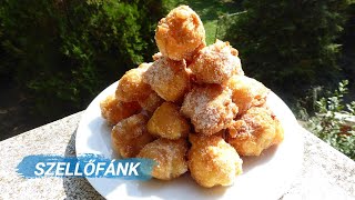 SZELLŐFÁNK (Buñuelos de viento), égetett tészta másképpen - SPANYOL FALATOK ANGELLEL