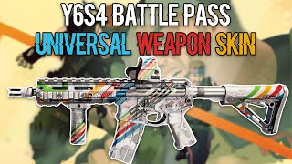 Y6S4 High Calibre BATTLE PASS UNIVERSAL WEAPON SKIN - S.I 2022- Showcase IN-GAME - Rainbow Six Siege