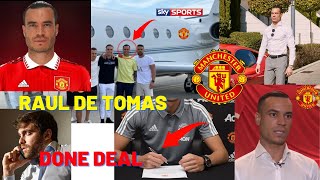 CONFIRMS Raul De Tomas TO Man united & HE WANTS Man united TRANSFER