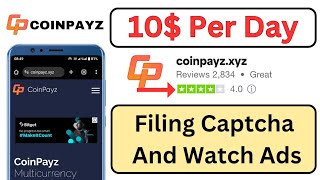 coinpayz earn money | coinpayz review | get paid to watch ads | typing captcha earn money