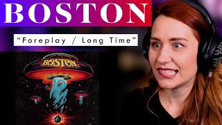 Why is Foreplay so short?! Vocal ANALYSIS of "Foreplay/Long Time" by Boston!