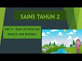 SAINS TAHUN 2 UNIT 9: BUMI (Kitaran Air Semulajadi)