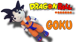 GOKU DRAGON BALL AMIGURUMI 2/3  #gokuacrochet #dragonball #tutorialgoku