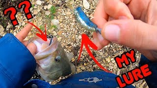 I CAUGHT A FISH WITH ANOTHER LURE IN ITS MOUTH, INSANE! Bassfishing Winter Challenge