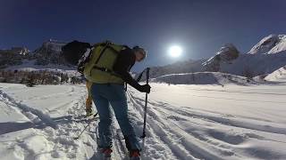 Scialpinismo Passo Giau-Mondeval - Cortina ski mountaineering