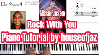 Rock With You (by Michael Jackson) - Piano Tutorial 🎹