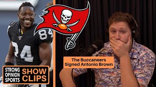 Antonio Brown Signed With The Buccaneers