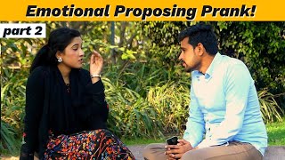 Emotional Proposing Prank ! @prankChowk