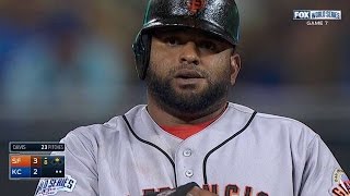 WS2014 Gm7: Panda's 26th hit sets postseason record