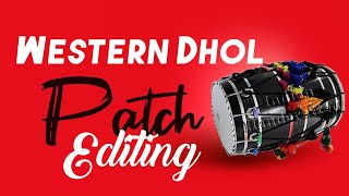 Western dhol || Patch editing || Roland spd 20 pro || Tutorial || Church and orchestra kit