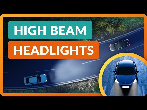 In which situation should you use high beam?